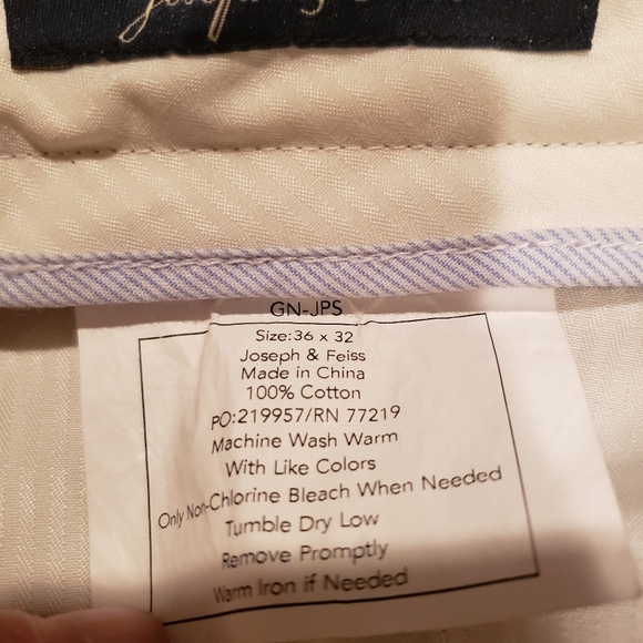 Joseph and feiss pants size 36/32 - Picture 2 of 4